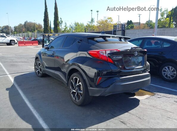 JTNKHMBX9J1007989 2018 TOYOTA C-HR Black Tył lewy