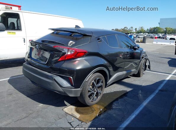 JTNKHMBX9J1007989 2018 TOYOTA C-HR Black Tył prawy