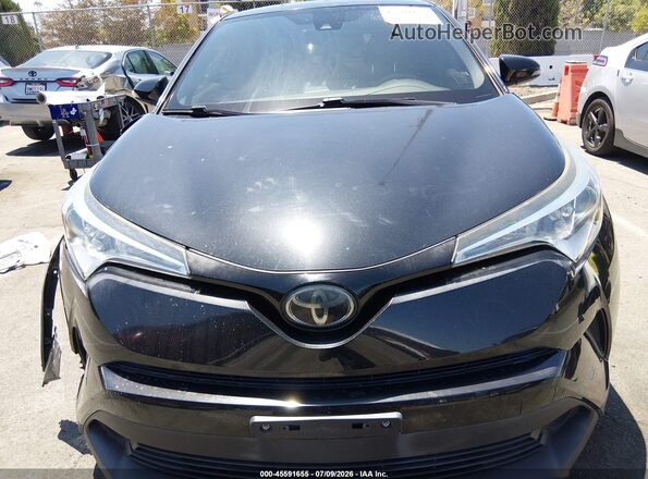 JTNKHMBX9J1007989 2018 TOYOTA C-HR Black Widok zestawu wskaźników