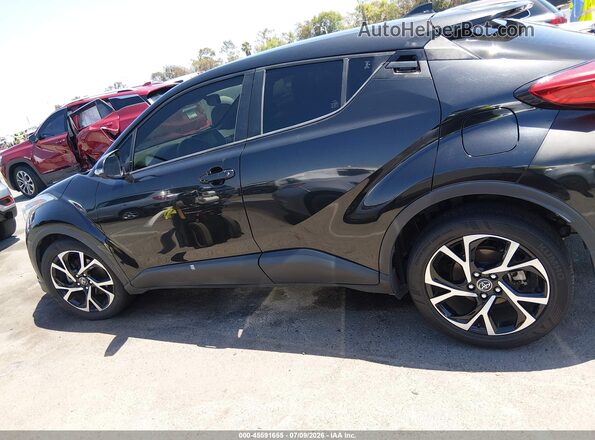 JTNKHMBX9J1007989 2018 TOYOTA C-HR Black Widok wnętrza 360 stopni