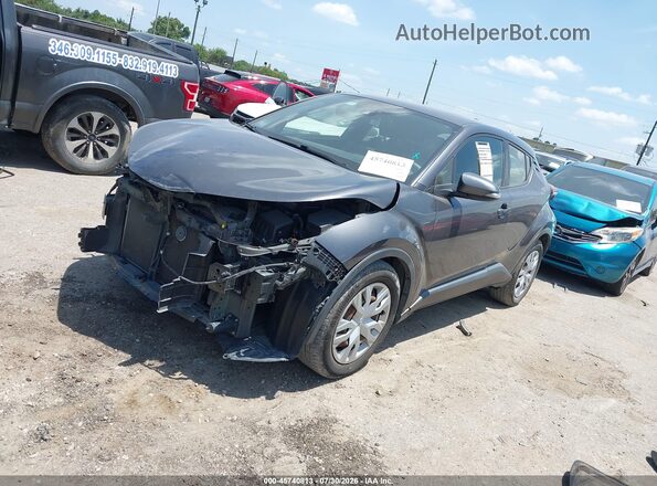JTNKHMBX9K1045479 2019 TOYOTA C-HR Gray Front left