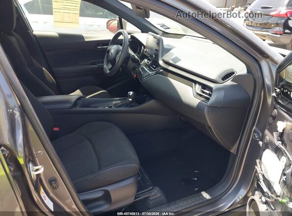 JTNKHMBX9K1045479 2019 TOYOTA C-HR Gray Front interior view