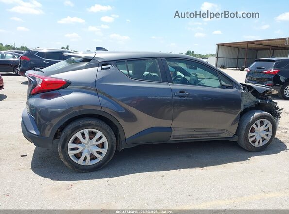 JTNKHMBX9K1045479 2019 TOYOTA C-HR Gray Rear interior view