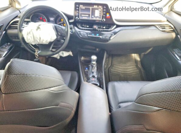 JTNKHMBX9L1086244 2020 TOYOTA C-HR Blue Dashboard view