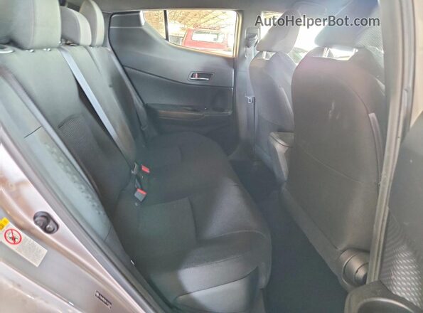 JTNKHMBXXK1047984 2019 TOYOTA C-HR Gray Вид задньої частини салону