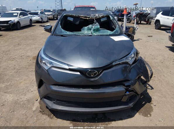 JTNKHMBXXK1053039 2019 TOYOTA C-HR Gray Vista del cuadro de instrumentos