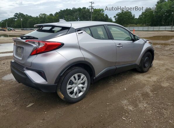 JTNKHMBXXK1054739 2019 TOYOTA C-HR Silver Trasero derecho
