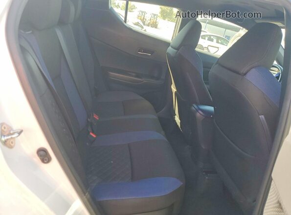 JTNKHMBXXL1069145 2020 TOYOTA C-HR White Հետևի նստատեղերի տեսք