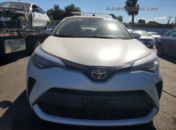 JTNKHMBXXL1069145 2020 TOYOTA C-HR White Դիմացի տեսք