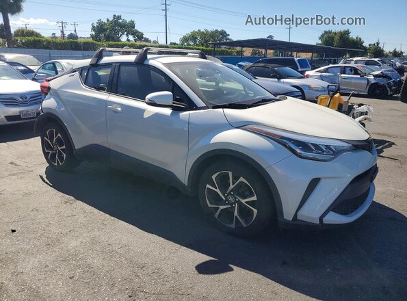 JTNKHMBXXL1069145 2020 TOYOTA C-HR White Առջևի աջ