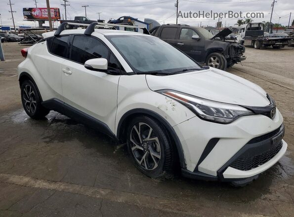 JTNKHMBXXL1084230 2020 TOYOTA C-HR White Delantero derecho