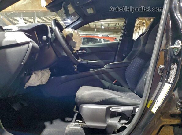 JTNKHMBXXM1126641 2021 TOYOTA C-HR Black Front interior view
