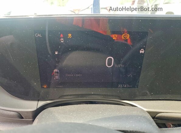 KL47LAEP0SB142366 2025 BUICK OTHER Blue Instrument cluster view