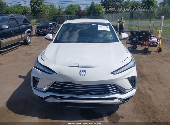 KL47LAEP1SB232609 2025 BUICK OTHER White ხელსაწყოთა პანელის ხედი