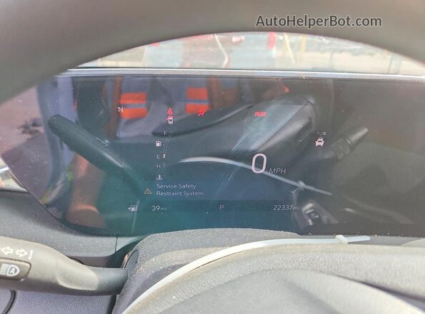 KL47LAEP9SB222331 2025 BUICK OTHER White Instrument cluster view