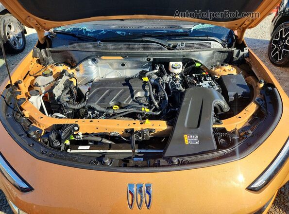 KL47LBE27RB196333 2024 BUICK OTHER Gold Vista del compartimento del motor