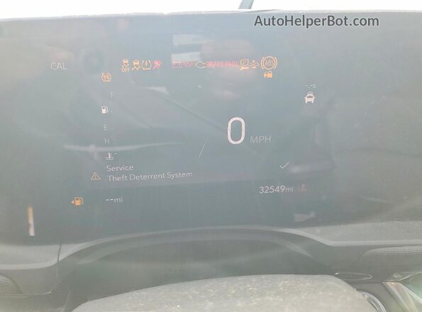 KL47LBE29RB048488 2024 BUICK OTHER White Вид щитка приладів