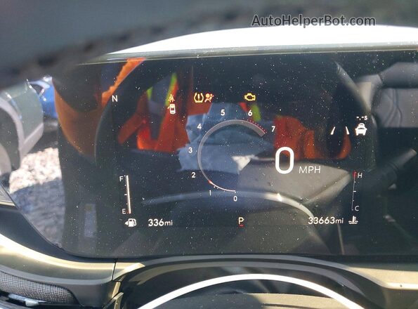 KL47LBEP3SB145333 2025 BUICK OTHER Gray Вид щитка приладів