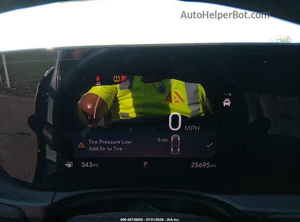 KL47LBEP3SB156316 2025 BUICK OTHER Gray Вид задніх сидінь