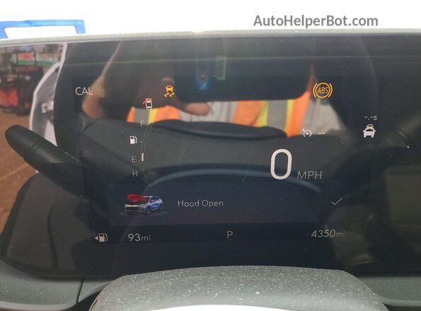 KL47LBEP6SB236208 2025 BUICK OTHER White Instrument cluster view