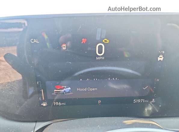KL47LBEP8SB161608 2025 BUICK OTHER Gray ხელსაწყოთა პანელის ხედი