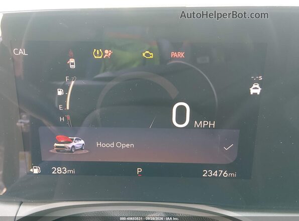 KL47LCE25RB148013 2024 BUICK OTHER Maroon უკანა სავარძლების ხედი