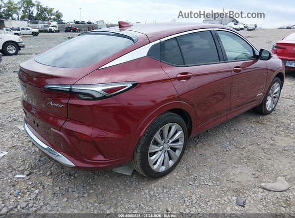 KL47LCE25RB148013 2024 BUICK OTHER Maroon უკანა მარჯვენა