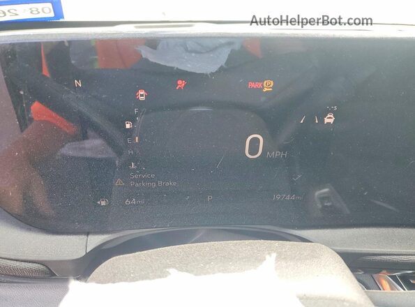 KL47LCE29RB025993 2024 BUICK OTHER Gray Вид щитка приладів