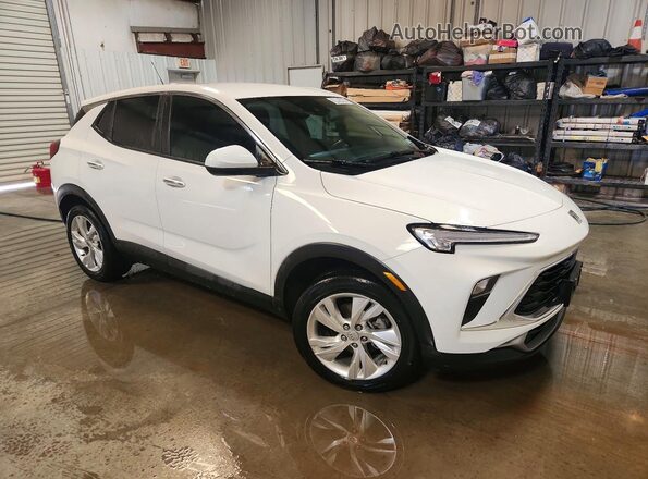 KL4AMBS20RB003611 2024 BUICK ENCORE White Передня права чверть