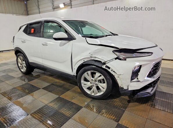 KL4AMBS20RB162757 2024 BUICK ENCORE White Передня права чверть