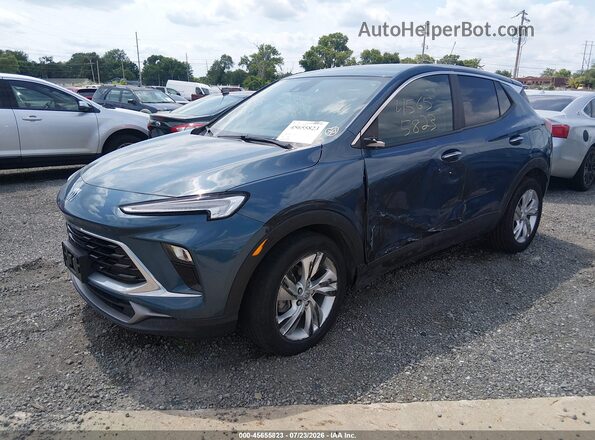 KL4AMBS21RB080374 2024 BUICK ENCORE Синий Передняя левая четверть