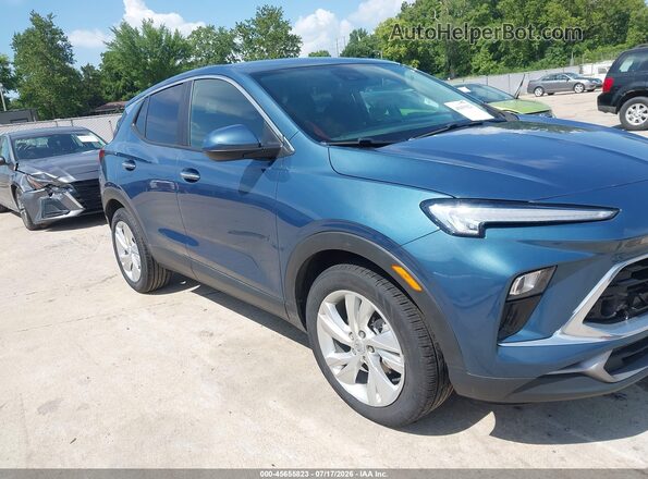 KL4AMBS21RB080374 2024 BUICK ENCORE Синий Вид задней части салона