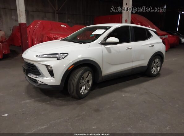 KL4AMBS21RB182614 2024 BUICK ENCORE White Передня ліва чверть