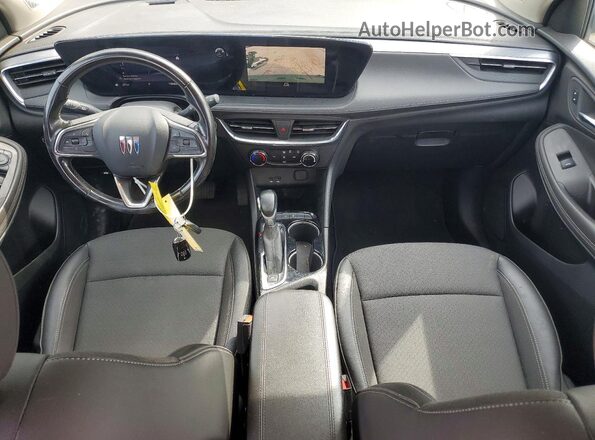 KL4AMBS21RB215594 2024 BUICK ENCORE White წინა პანელის ხედი