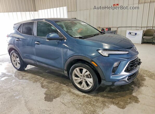 KL4AMBS25RB118608 2024 BUICK ENCORE Blue Передня права чверть