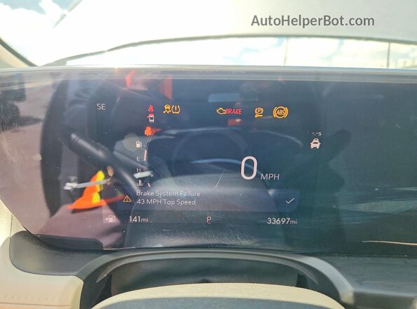 KL4AMBS28RB004537 2024 BUICK ENCORE Silver Instrument cluster view
