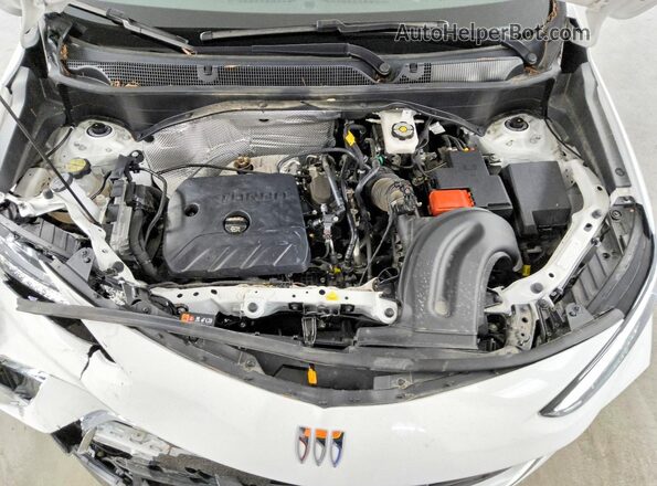 KL4AMBSL2SB143528 2025 BUICK ENCORE White Vista del compartimento del motor