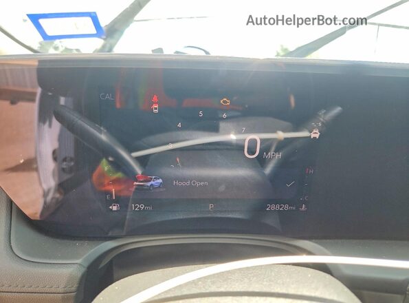 KL4AMBSL3SB212839 2025 BUICK ENCORE White Instrument cluster view