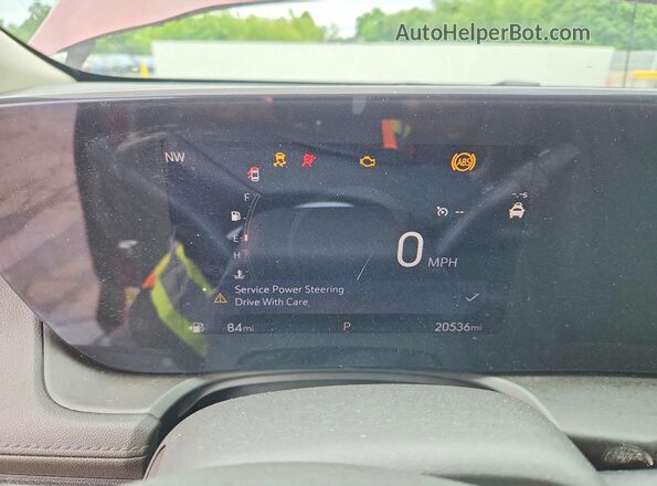 KL4AMBSL7SB059091 2025 BUICK ENCORE Burgundy Սարքավորումների վահանակի տեսք