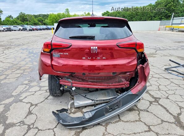 KL4AMBSL7SB059091 2025 BUICK ENCORE Burgundy Հետևի տեսք