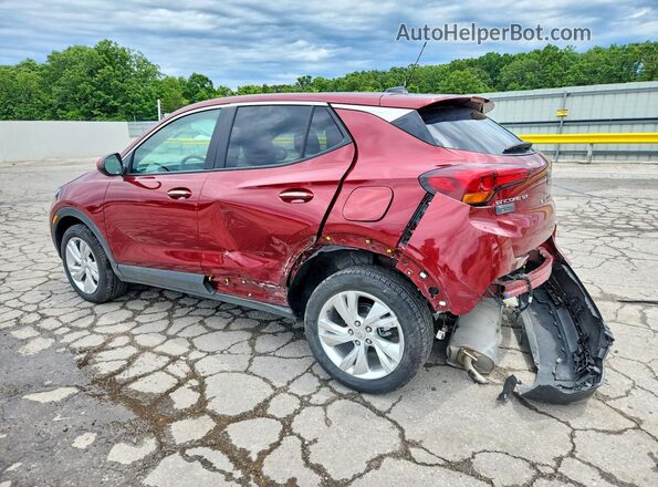 KL4AMBSL7SB059091 2025 BUICK ENCORE Burgundy Հետևի ձախ