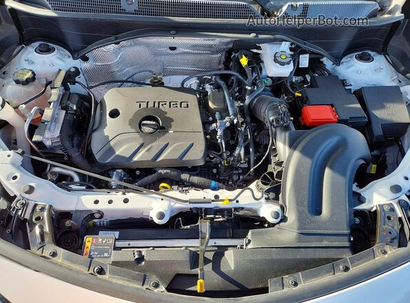 KL4AMBSL8SB022390 2025 BUICK ENCORE White უკანა სალონის ხედი