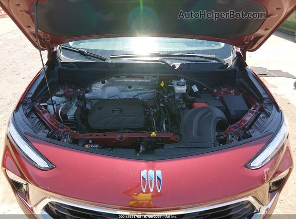 KL4AMBSL9SB004223 2025 BUICK ENCORE Maroon Widok z tyłu