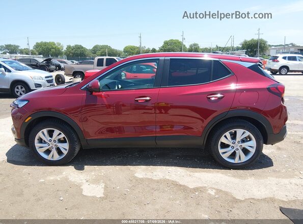KL4AMBSL9SB004223 2025 BUICK ENCORE Maroon Widok wnętrza 360 stopni