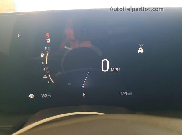 KL4AMBSL9TB102704 2026 BUICK ENCORE Gray Widok zestawu wskaźników