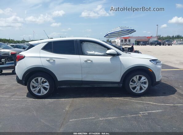 KL4AMBSP1SB042631 2025 BUICK ENCORE White Widok zestawu wskaźników