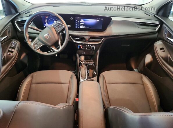 KL4AMBSP4SB081553 2025 BUICK ENCORE Белый Вид панели приборов