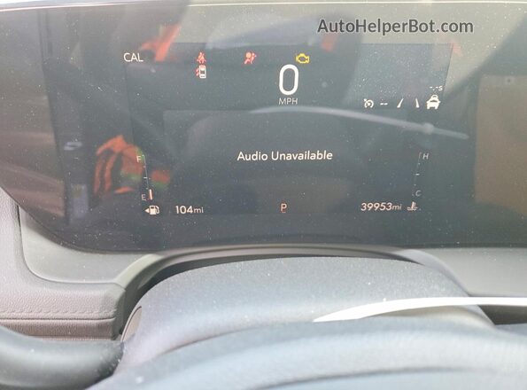KL4AMCSL2RB025429 2024 BUICK ENCORE Silver Widok zestawu wskaźników