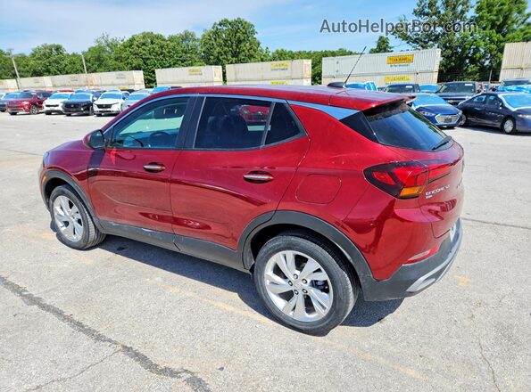 KL4AMCSL5RB003358 2024 BUICK ENCORE Maroon Rear left