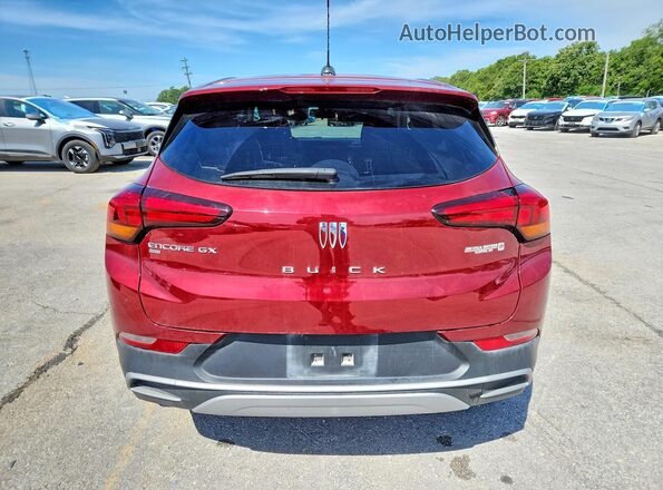 KL4AMCSL5RB003358 2024 BUICK ENCORE Maroon Rear view